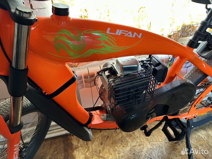 Велосипед Фэтбайк с веломотором lifan (4-х