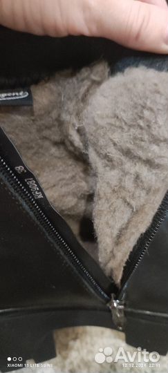 Ботинки женские зимние 38