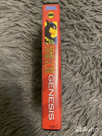 Картридж Sega The Adventures of Batman & Robin