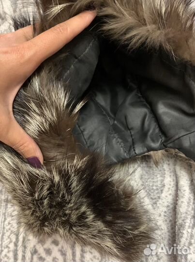 Шапка чернобурка