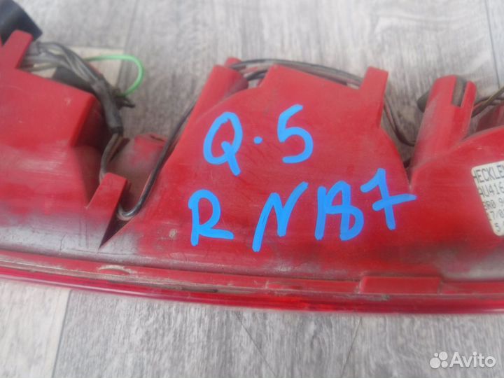 Фонарь правый нижний №187 audi Q5 2014