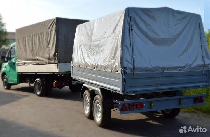 Прицеп для Газели, Газона, Валдая, Ивеко (2.2т.)