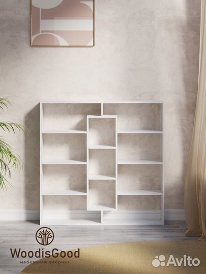 Стеллаж деревянный