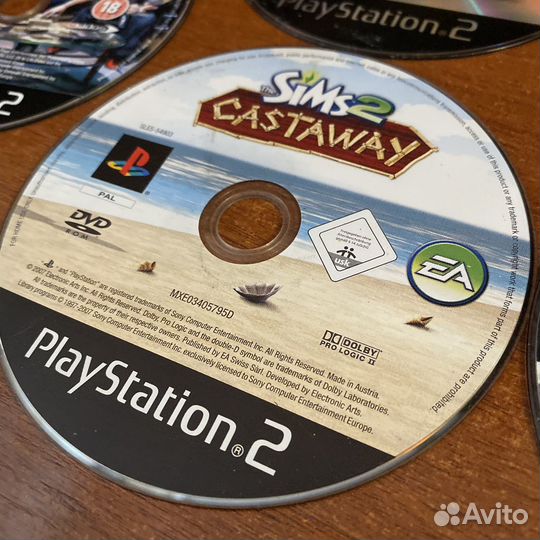 Диски Playstation 2 лицензия