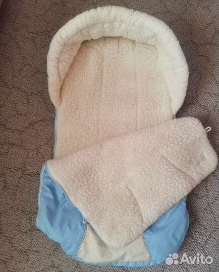 Зимний конверт в коляску