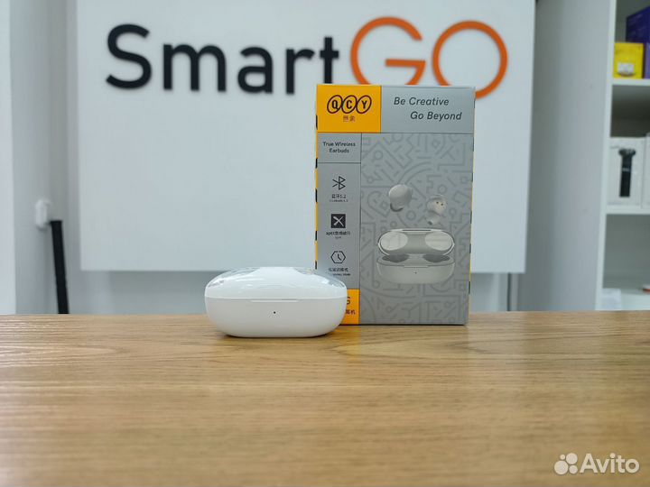 Беспроводные наушники QCY T17S White