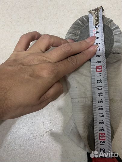 Балетки чешки 22 см белые