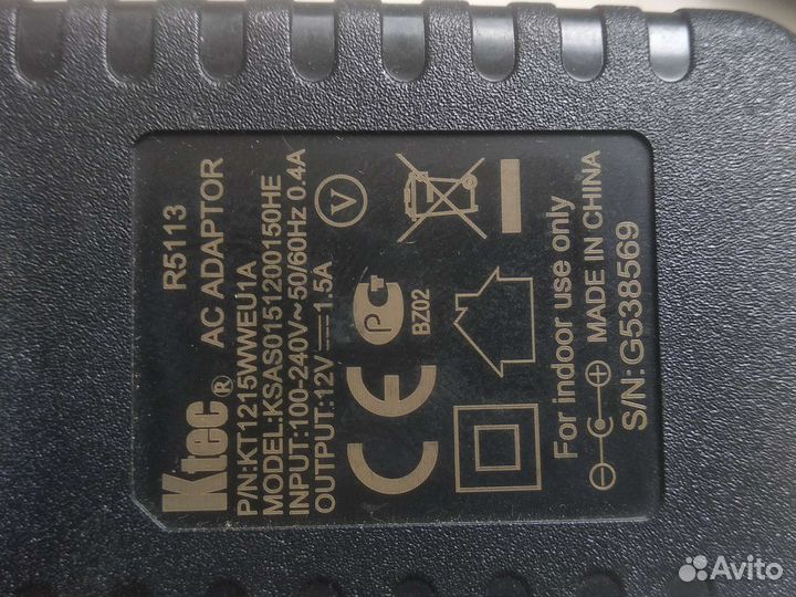 Блок питания 12v