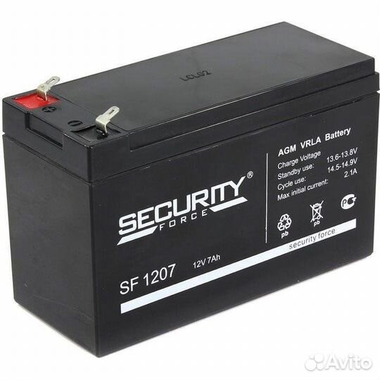 Аккумулятор Security Force SF 1207