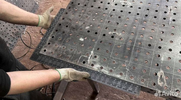 Сварочный стол сварщика 3D, Оснастка