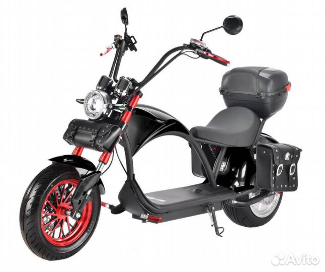 Электробайк white siberia wild wheel 3950W