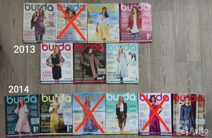 Burda журнал с выкройками 2004-2016, 2023