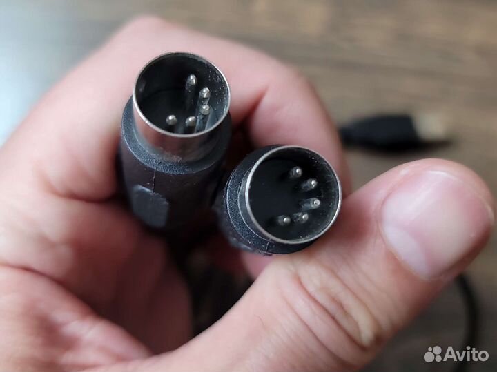 Переходник midi M-Audio USB—2x5pin