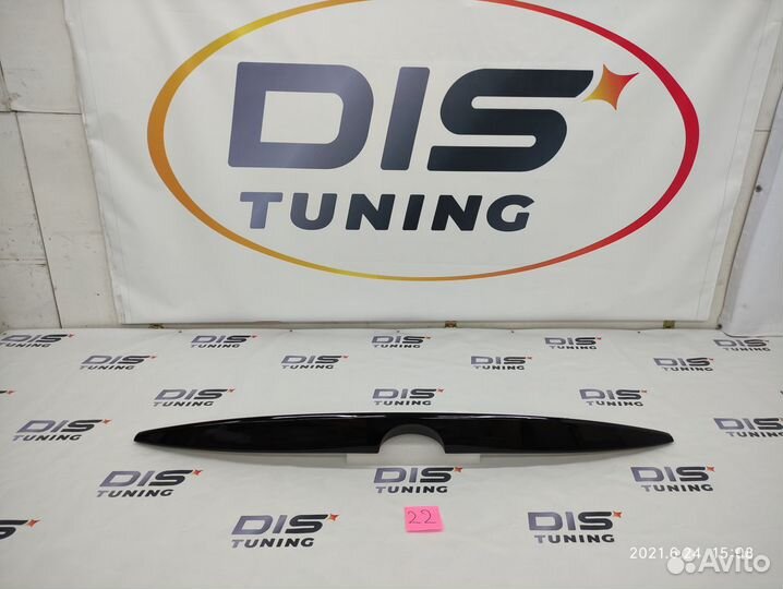 Спойлер под стекло Prado 150