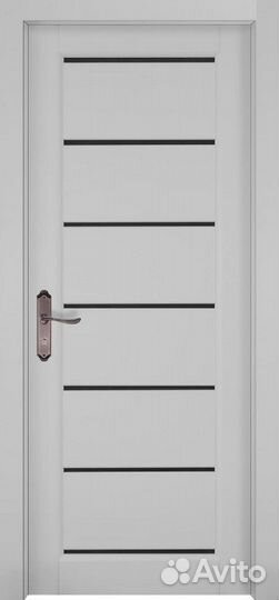 Межкомнатная дверь из массива ольхи Премьер плюс