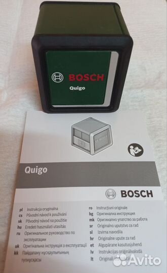 Лазерный нивелир Bosch Quigo