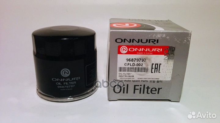 Фильтр масляный gfld-002 onnuri