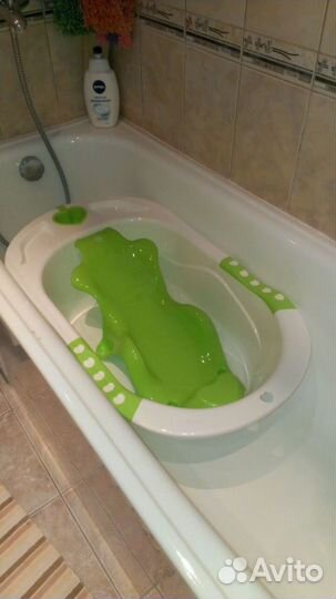 Ванночка Happy Baby Comfort green