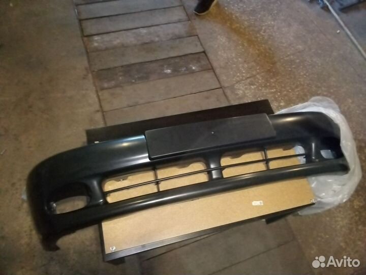 Бампер передний на chevrolet lanos