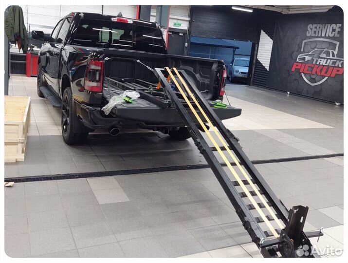 Моторампа, автоматический прицеп