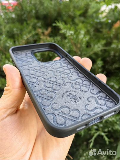 Чехол на iPhone 15 pro max / 15 Pro кожаный