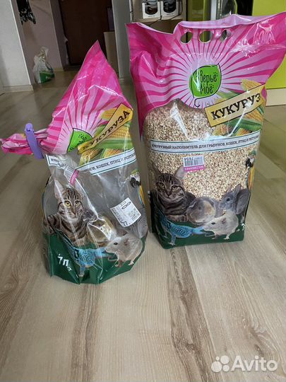 Кукурузный наполнитель