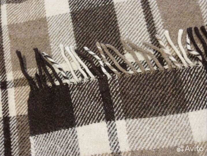 Плед шерстяной