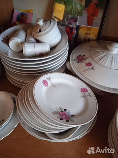 Сервиз столовый Северная Корея 70е