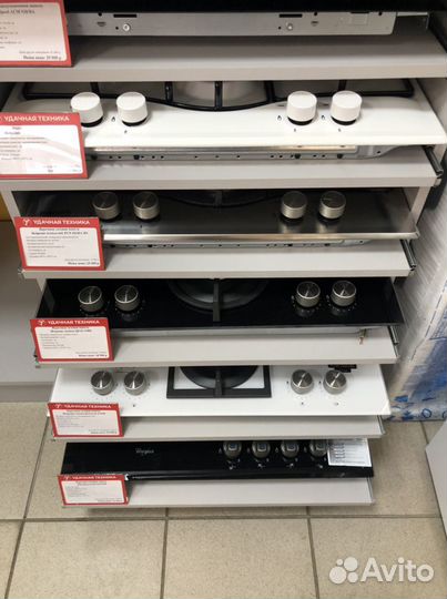 Новые газовые варочные панели