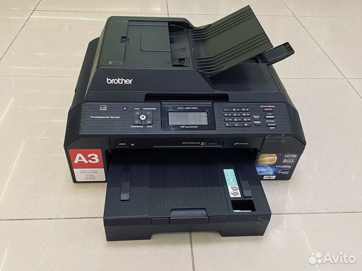 Мфу Brother MFC-J5910DW А3, струйный, цветной