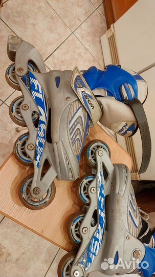 Роликовые коньки детские раздвижные 34-37