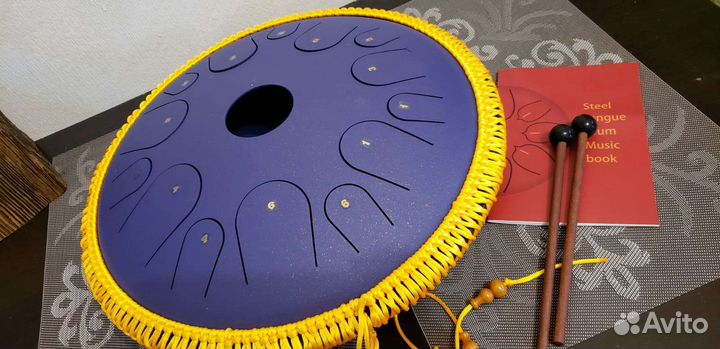 Глюкофон (почти как хэнг) 38 см,15 лепестков