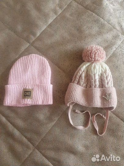 Шапки демисезонные 2-3 года