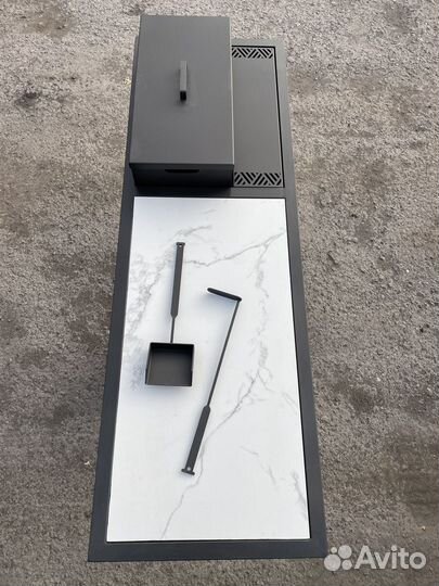 Мангальная зона лофт loft мангал