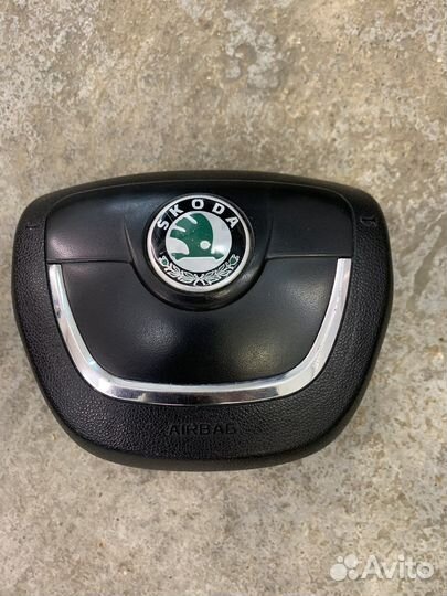 SRS в руль и Торпеда Шкода Октавия А5 к-т