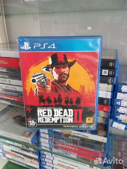 Red dead redemption 2 диск ps4