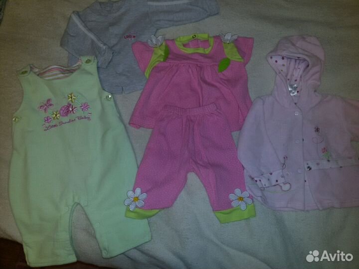 Детские вещи 3-6 мес