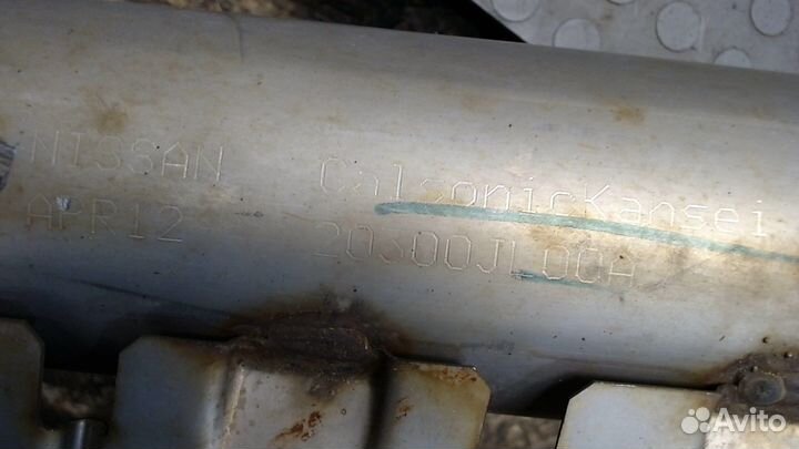 Глушитель Infiniti FX, 2012