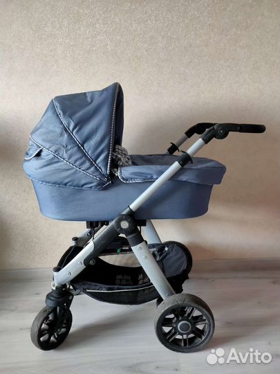 Коляска 2 в 1 Teutonia Cosmo blue denim