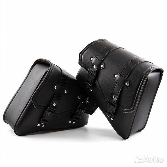 Кофры Боковые на мото сумки эко кожа мотокофры