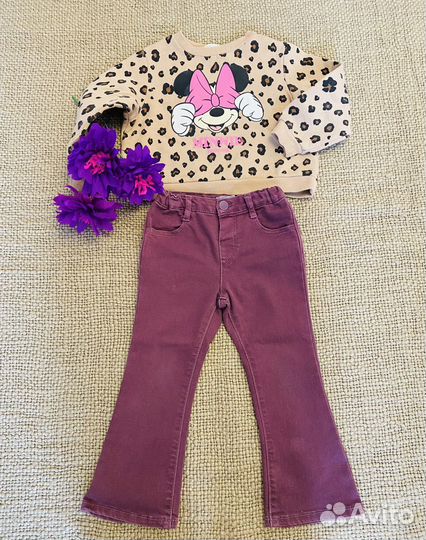 Джинсы Zara и джемпер Zara