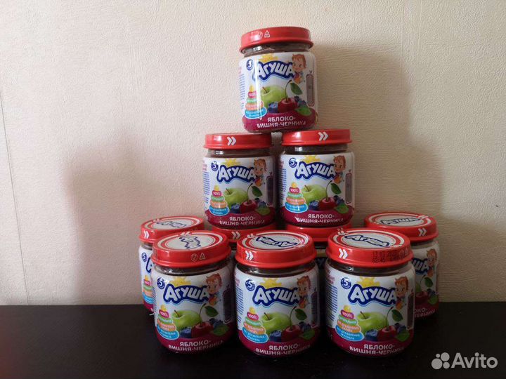 Пюре фруктовое детское Агуша