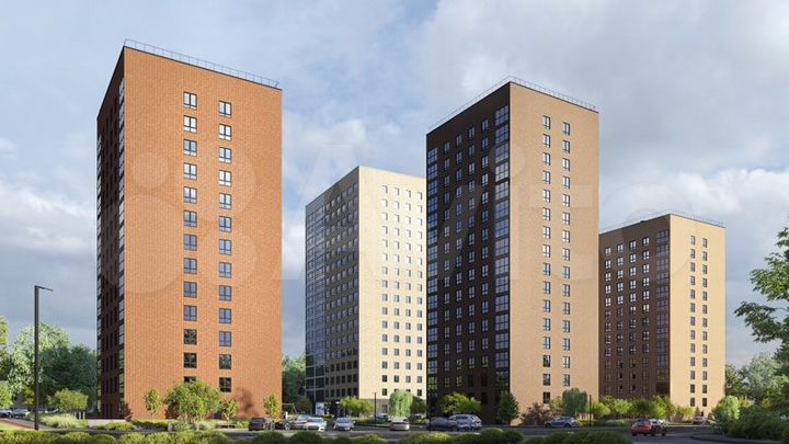 2-к. квартира, 68,4 м², 5/14 эт.