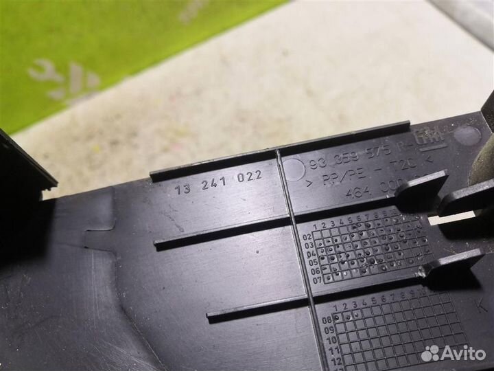 Заглушка Опель Мерива