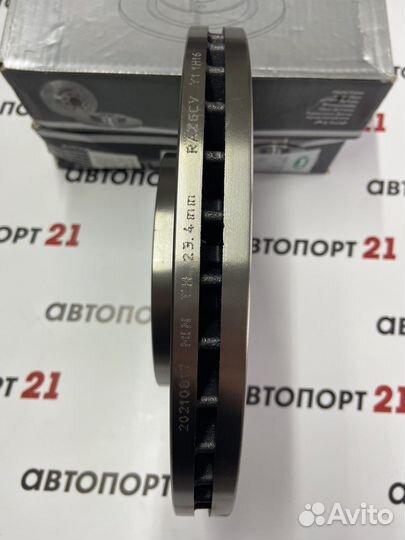 Передние тормозные диски Renault Trafic 3