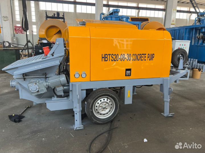 Продаю бетононасос новый hbts20-08-30