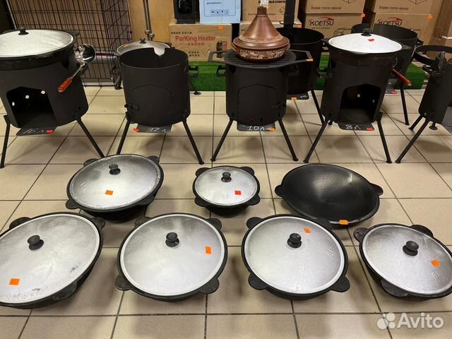 Казан чугунный узбекский