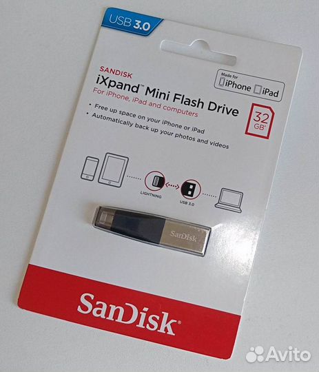 Флешка SanDisk iXpand Flash Drive 16Gb