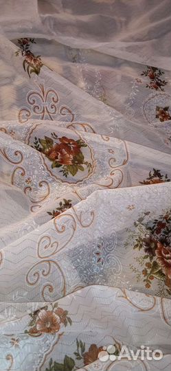 Тюль плотная Отрезы