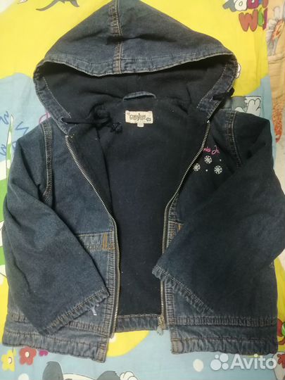 Пакетом вещи на девочку 90-94см